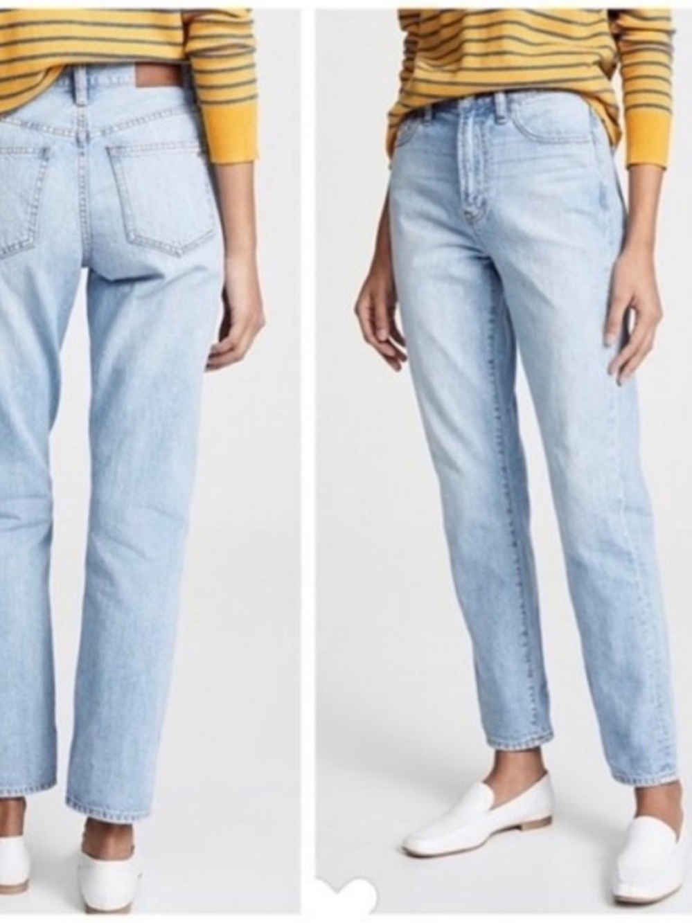 Madewell The Perfect Summer Jean Size 27 Light Wash Straight Leg